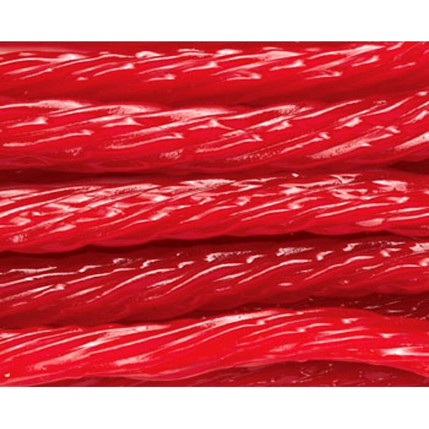 West Coast Red Licorice Twists – Half Nuts